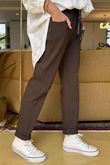 Made in Italy Luxury Smooth Magic Trouser Chocolate